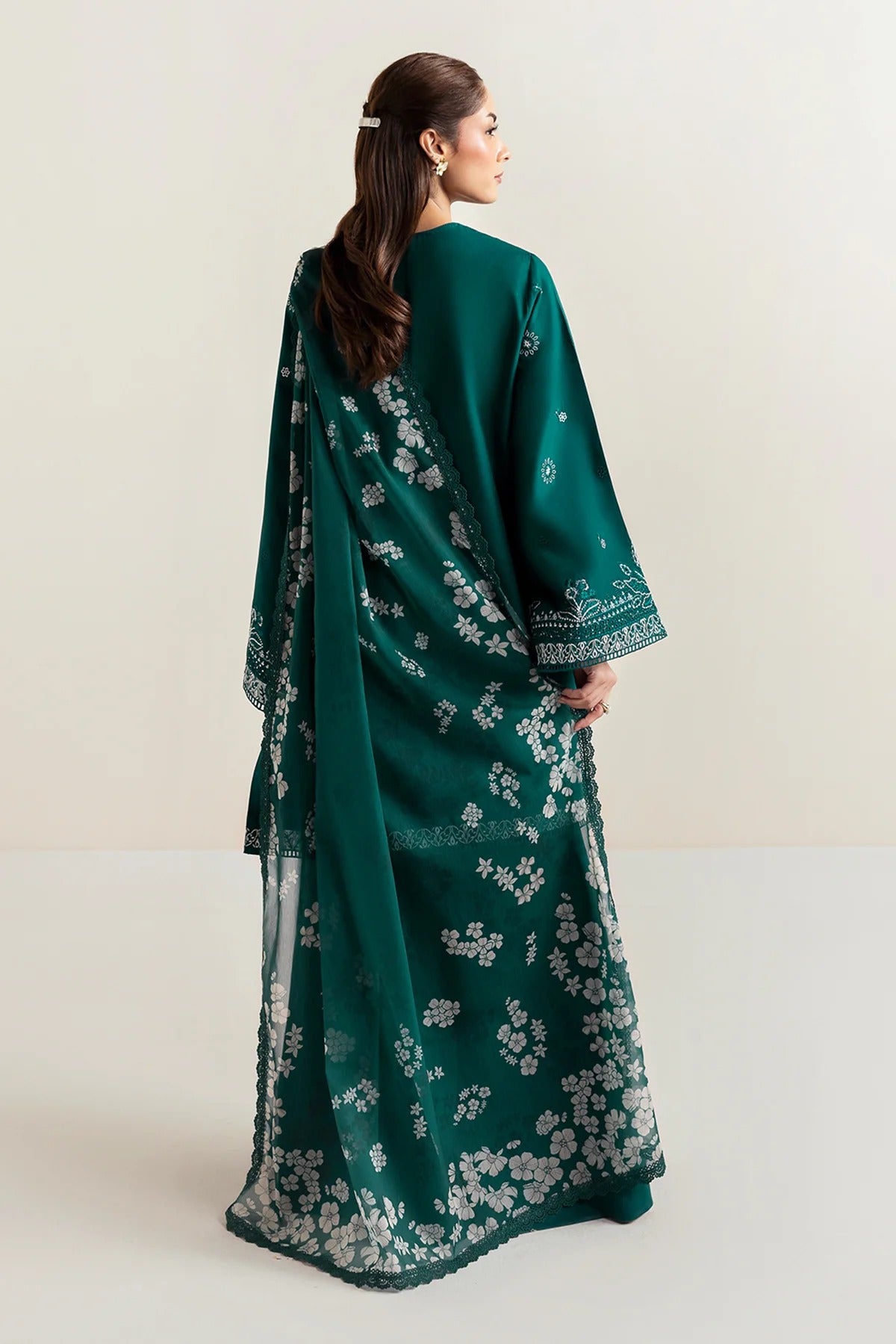 Afrozeh 10021-Blueberry Majesty-Basic Pret' 2025