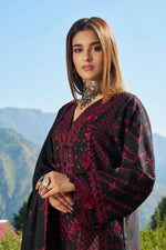 Reet By Ramsha - Three piece embroidered karandi suits with embroidered karandi shawls stitched & embellished | Original Ramsha Karandi Collection 2025 | R-1304