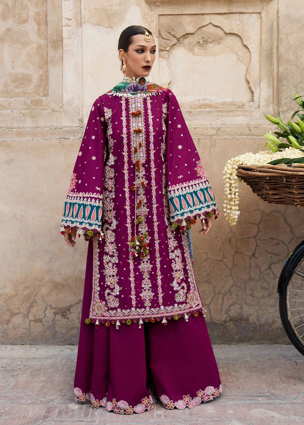 Hussain Rehar Nirmal SS 25 – Kahei - STITCHED