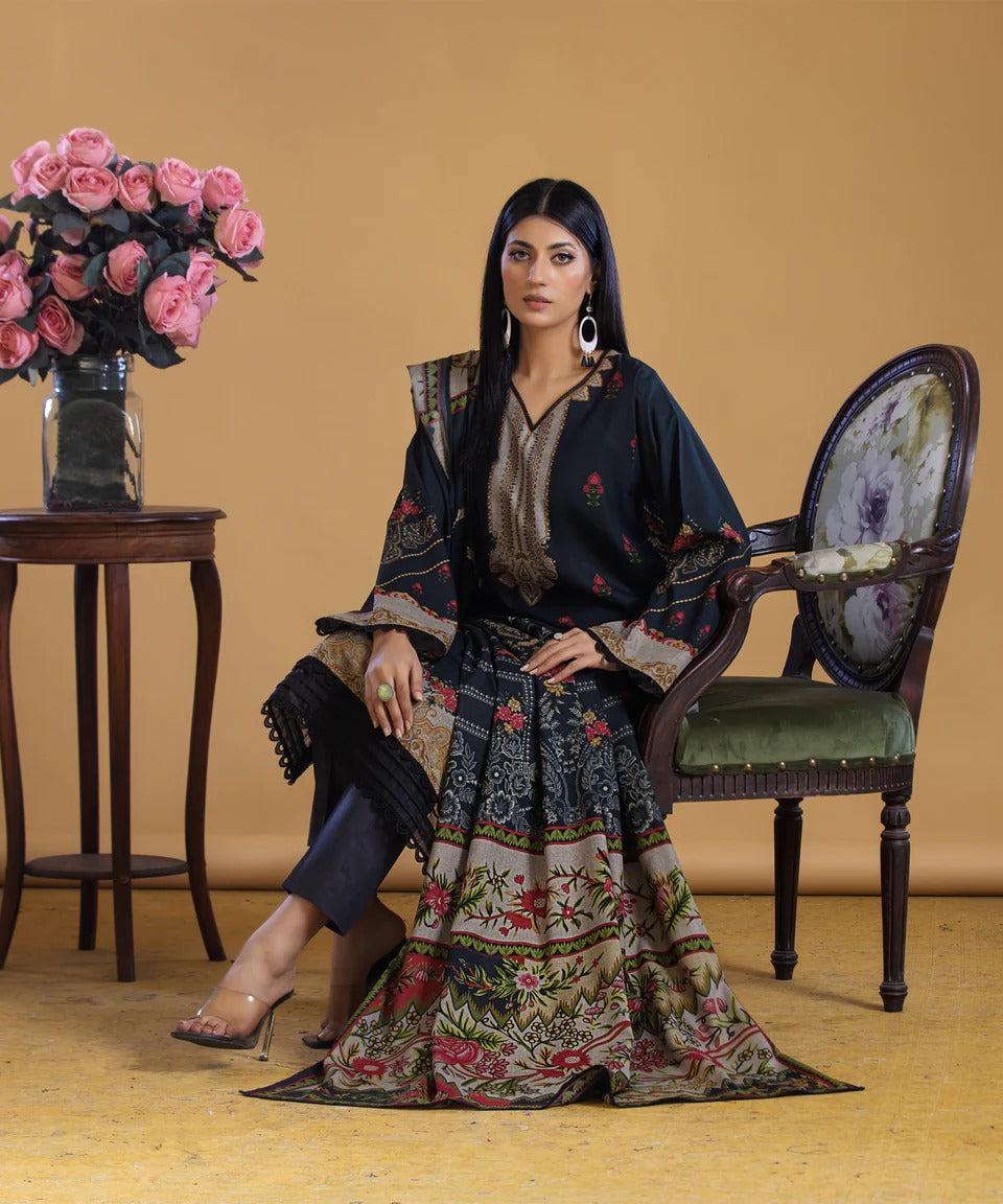 3PC DHANAK Collection By Sitara 45