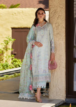 Kanwal Malik Eliana stitched 3 piece suit side and detail view