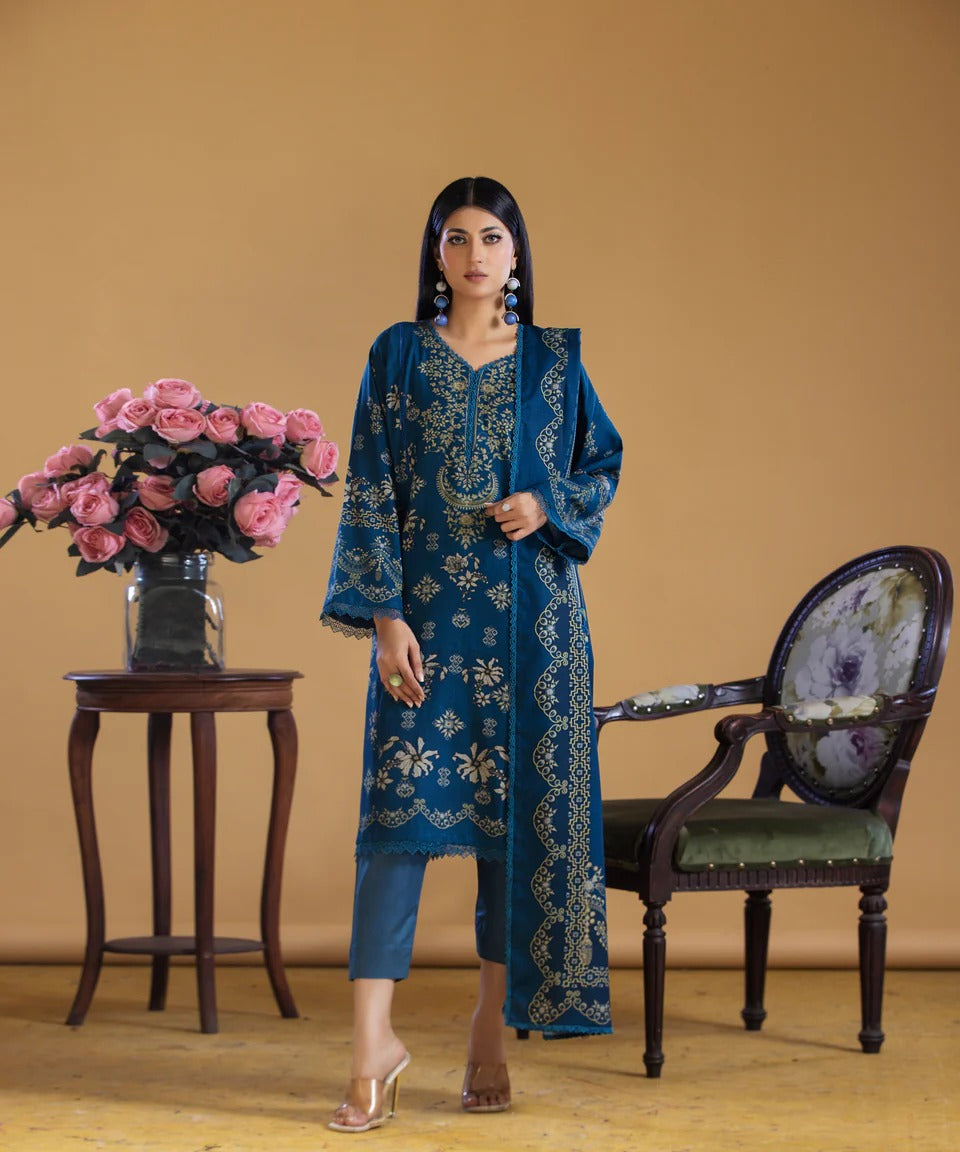 3PC DHANAK Collection By Sitara 47