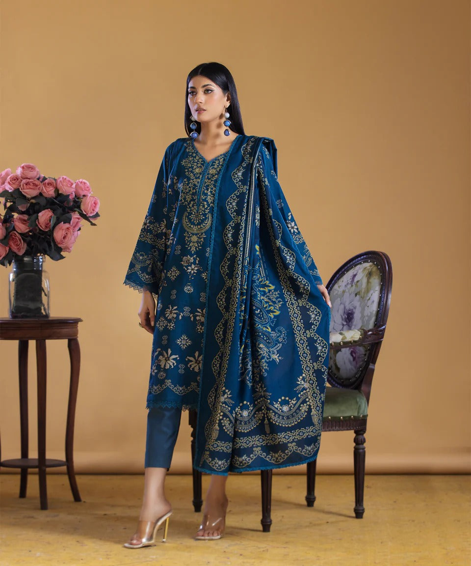 3PC DHANAK Collection By Sitara 47