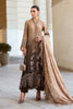 Maria B Stitched Embroidered Luxury Lawn 3 Piece Suit D-2601-A - Eid Collection