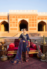 Chaand-Raat BY Karma Collection INDIGO KC-1552