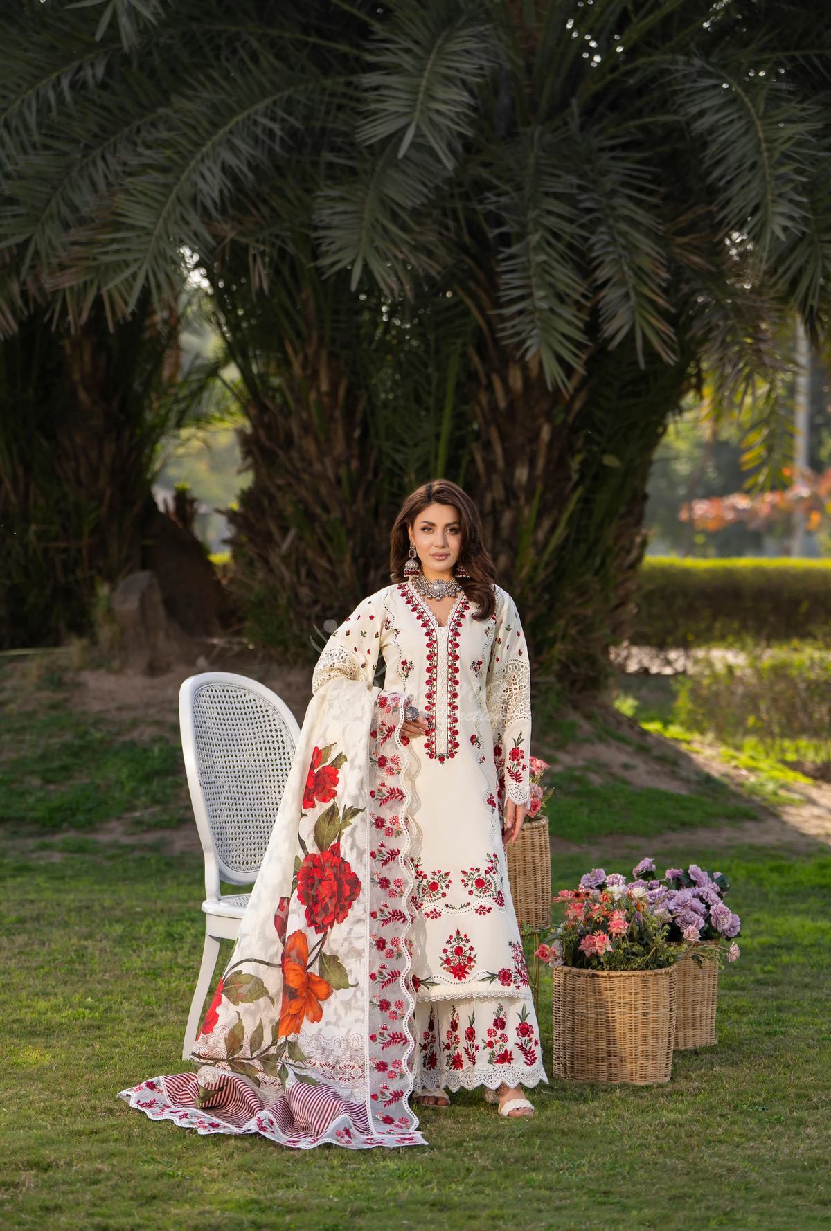Chaand-Raat BY Karma Collection SWAN PETAL KC-1549