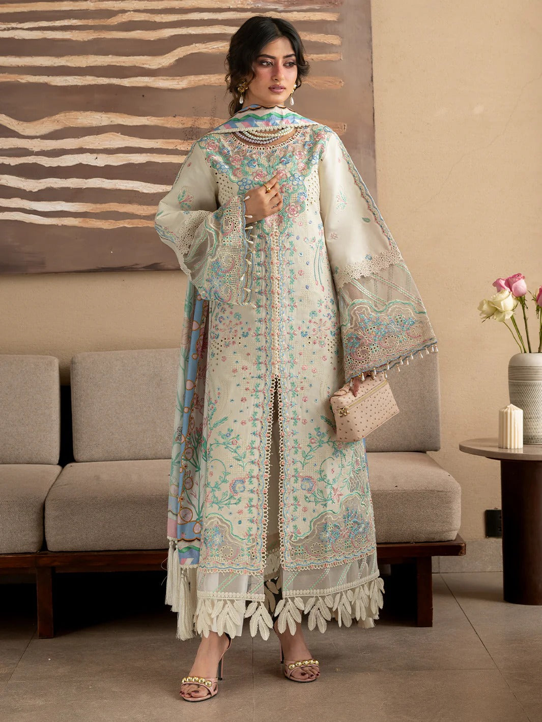Eid 2026 Sirene Luxury Lawn StitchedS-014