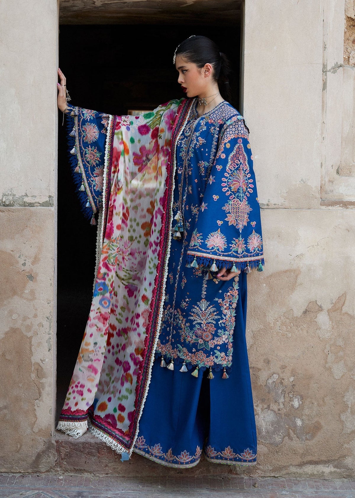 Hussain Rehar Nirmal SS 25 – Zarqa - STITCHED