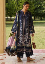 Suffuse Stitched | Luxury Lawn 25 | ENA / DEEP BLUE / Lawn