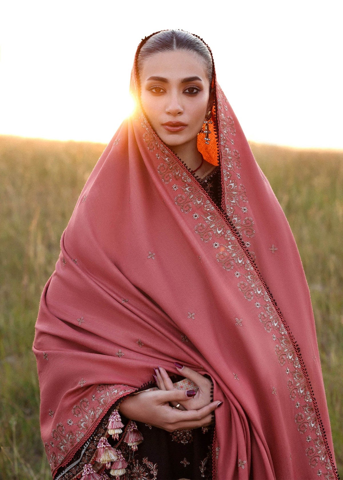 Hussain Rehar Nazneen khaddar Stitched