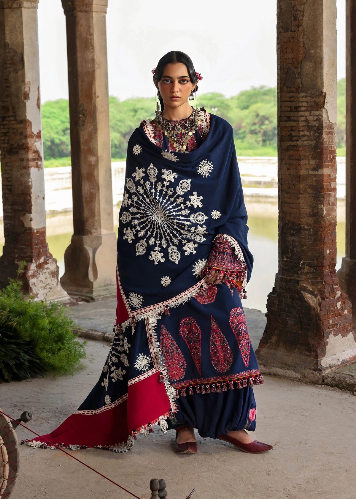 Hussain Rehar Stitched Karandi Winter Collection 2025 Gulbano