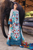 M Prints by Maria B Stitched Lawn 3 Piece Suit D-12 A - Summer Collection