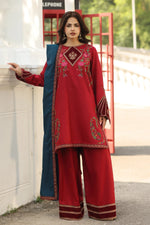 CHARIZMA SIGNATURE VOL 1 WINTER 2025-3-PC Stitched Peach Leather with Velvet CSW5-02