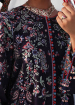 Hussain Rehar Stitched Karandi Winter Collection 2025 Rouge