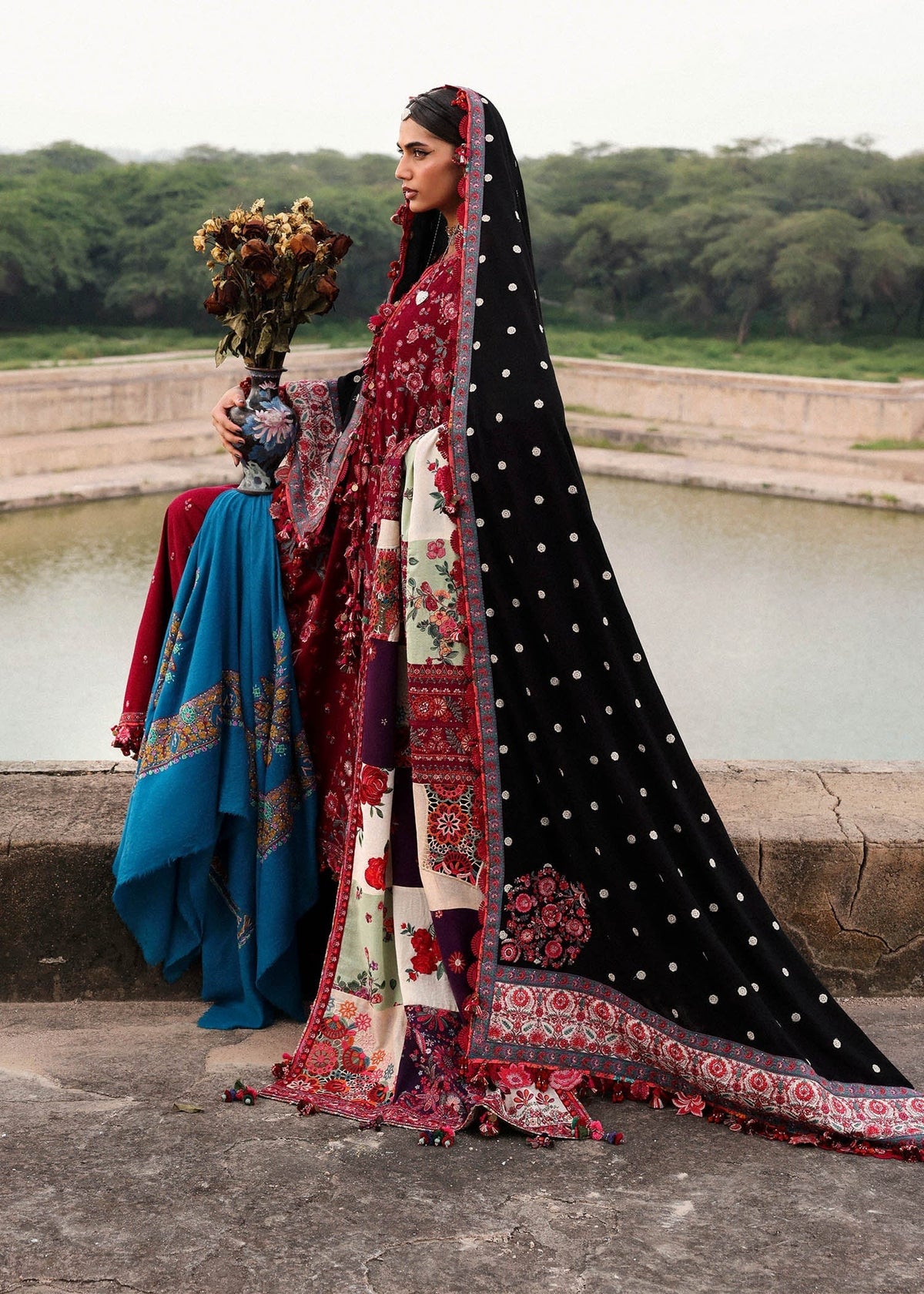 Hussain Rehar Stitched Karandi Winter Collection 2025 Pankhuri