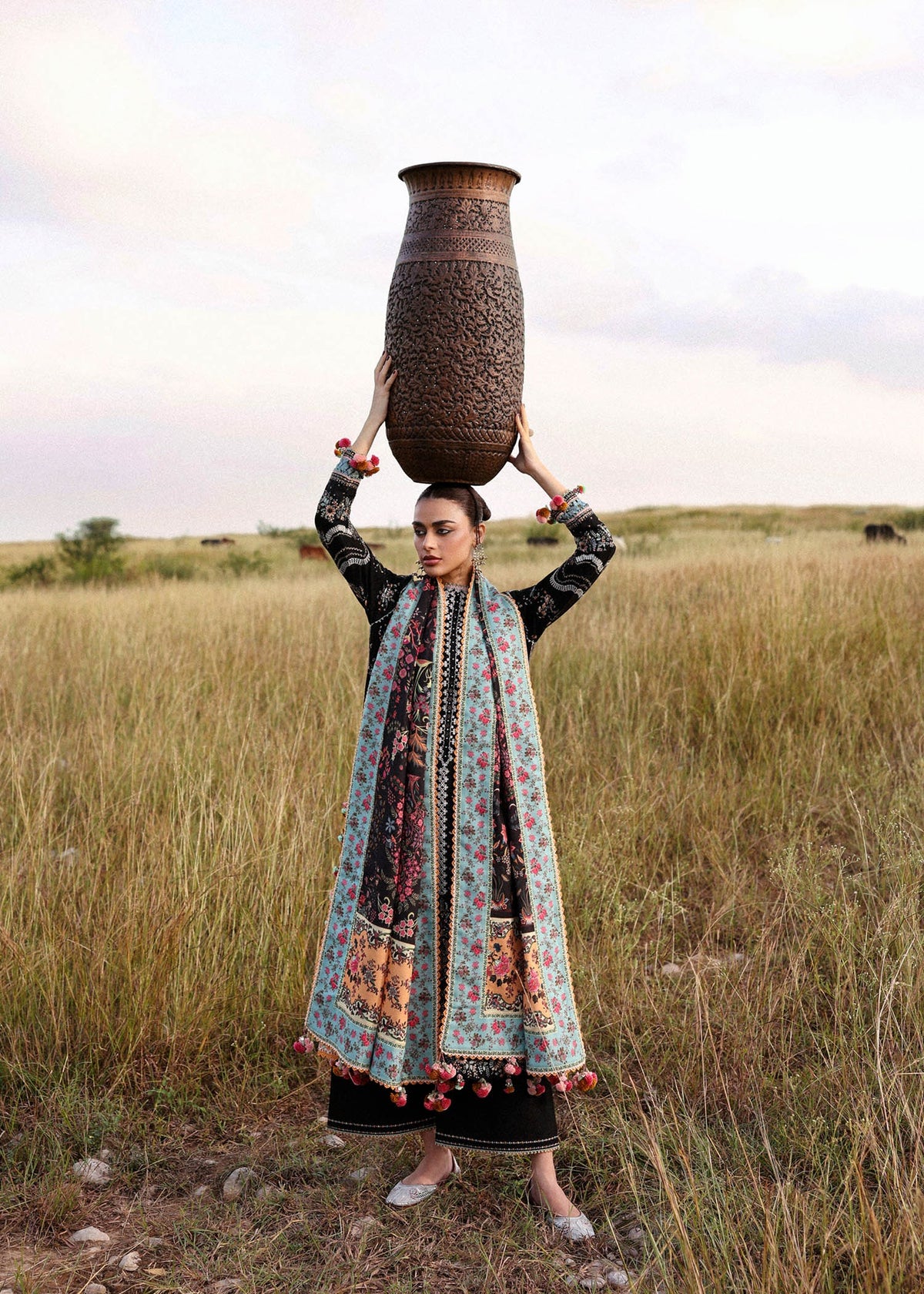 Hussain Rehar Malika khaddar Stitched