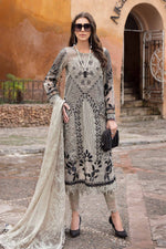 MARIA B Voyage Luxe Eid Lawn 2025 Original stitched Embroidered Suit D-2510-B