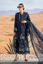 MARIA B Voyage Luxe Eid Lawn 2025 Original stitched Embroidered Suit D-2504-B