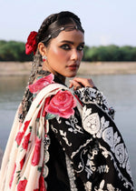 Hussain Rehar Stitched Karandi Winter Collection 2025 Rose