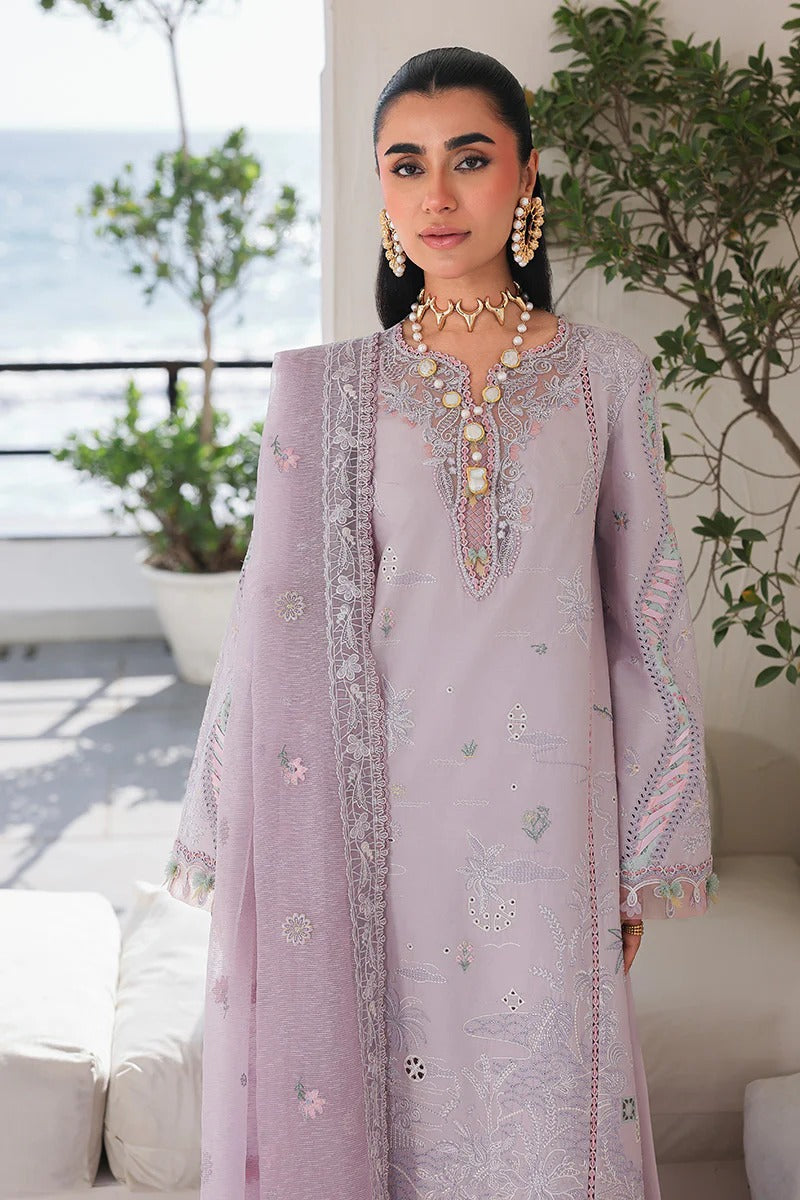 Qalamkar SA-11 REHMA | Sahil Luxury Lawn 2026 | Stitched 3 Piece Suit