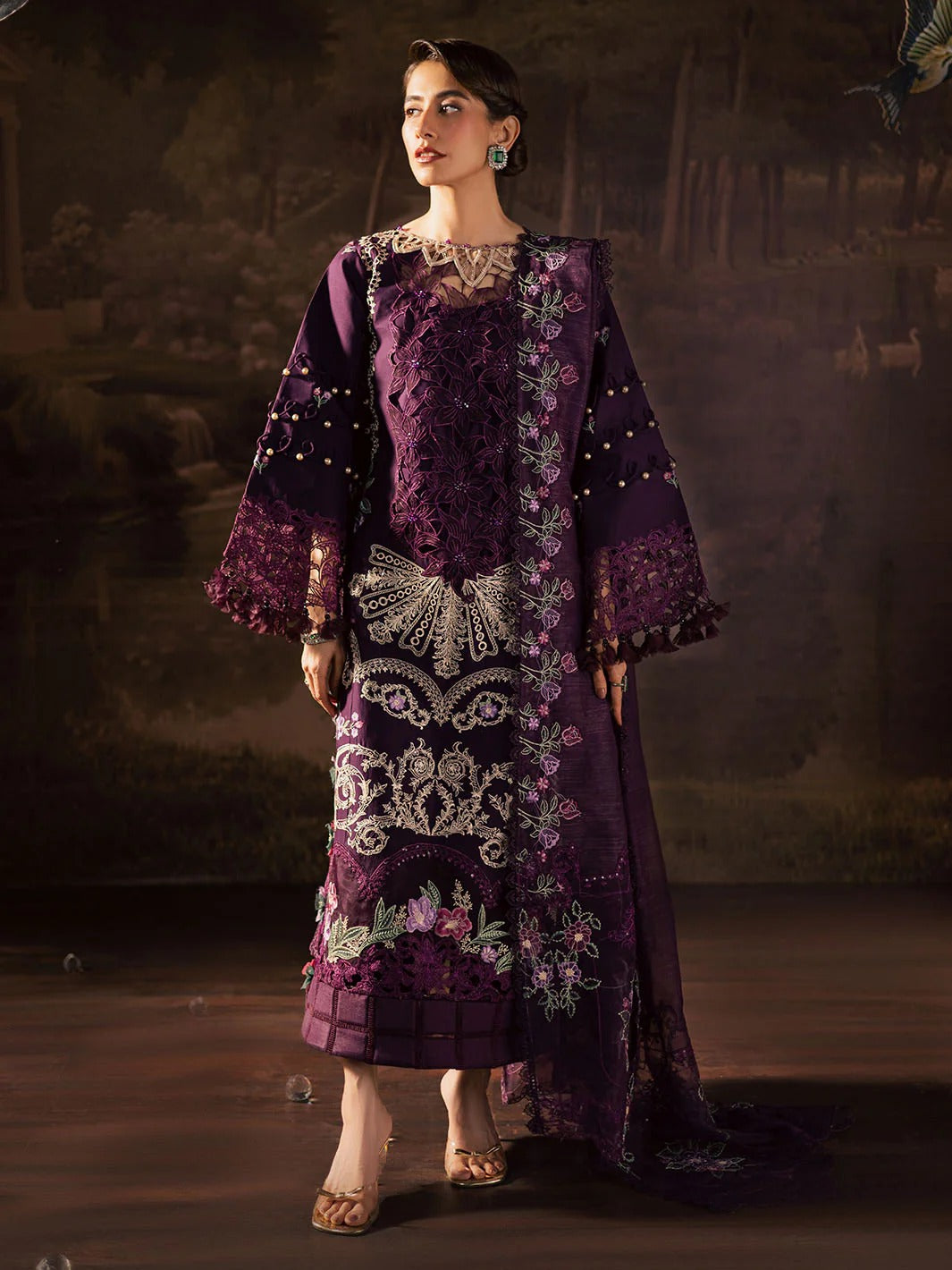 PARISHAY EID LAWN ET - 07 | 3 PC Luxury Lawn