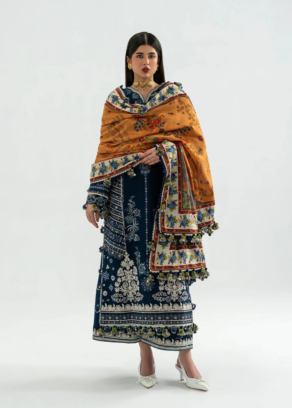 Hussain Rehar Chashm-e-Bahr khaddar Stitched