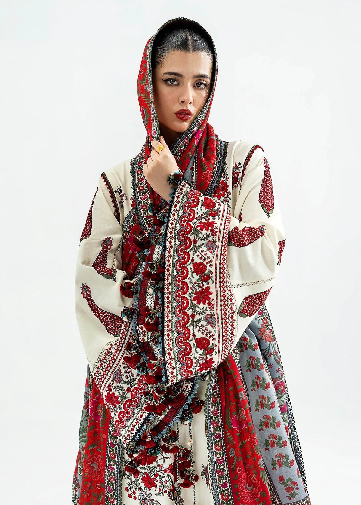 Hussain Rehar Gulban khaddar Stitched