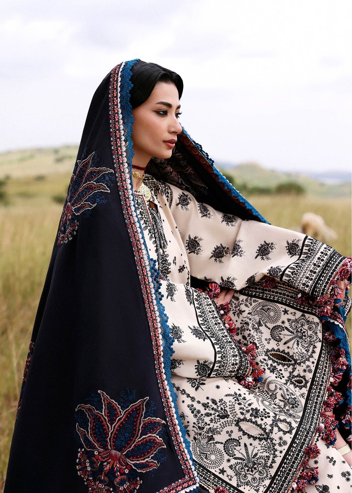 Hussain Rehar Dhanak khaddar Stitched