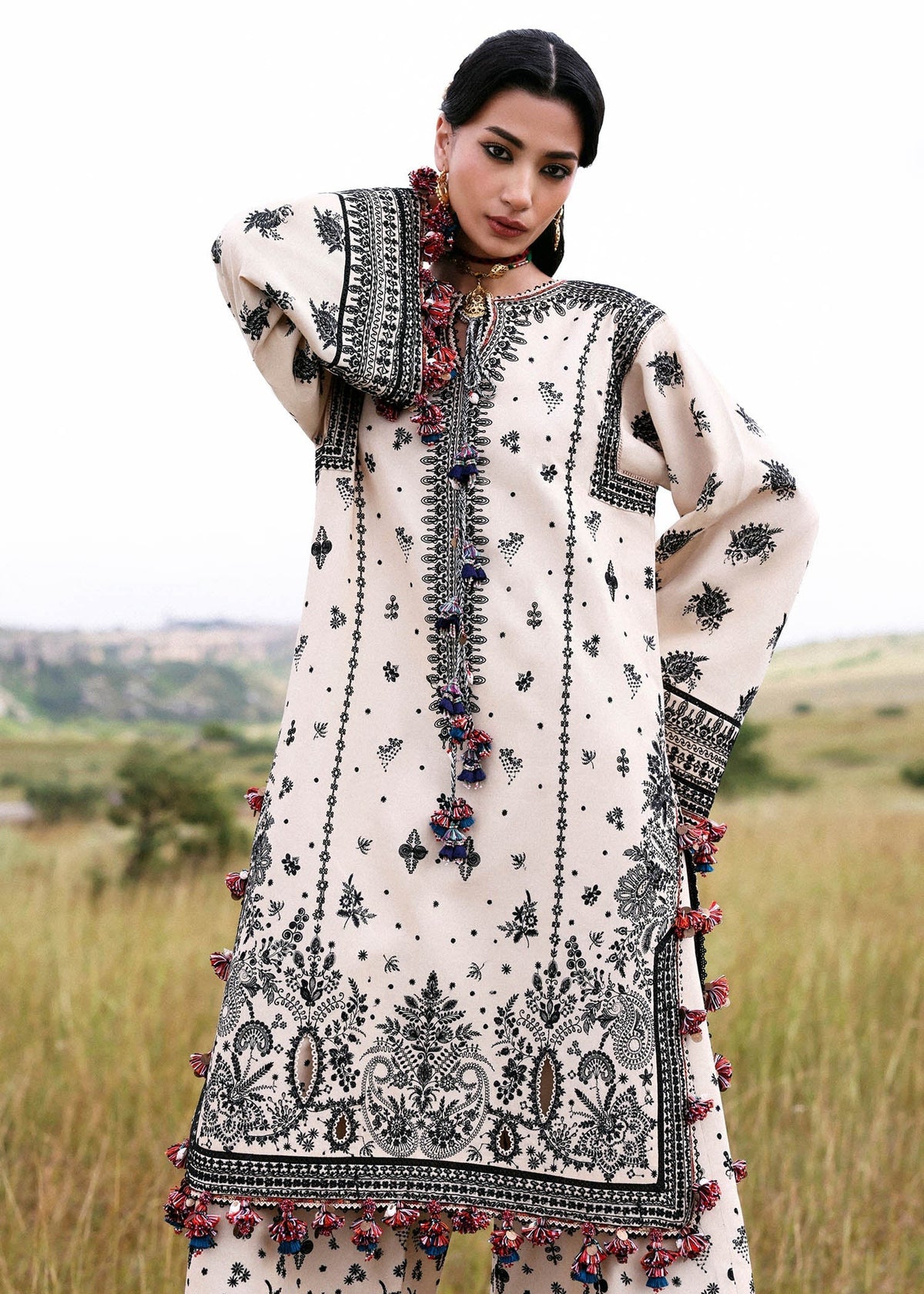 Hussain Rehar Dhanak khaddar Stitched