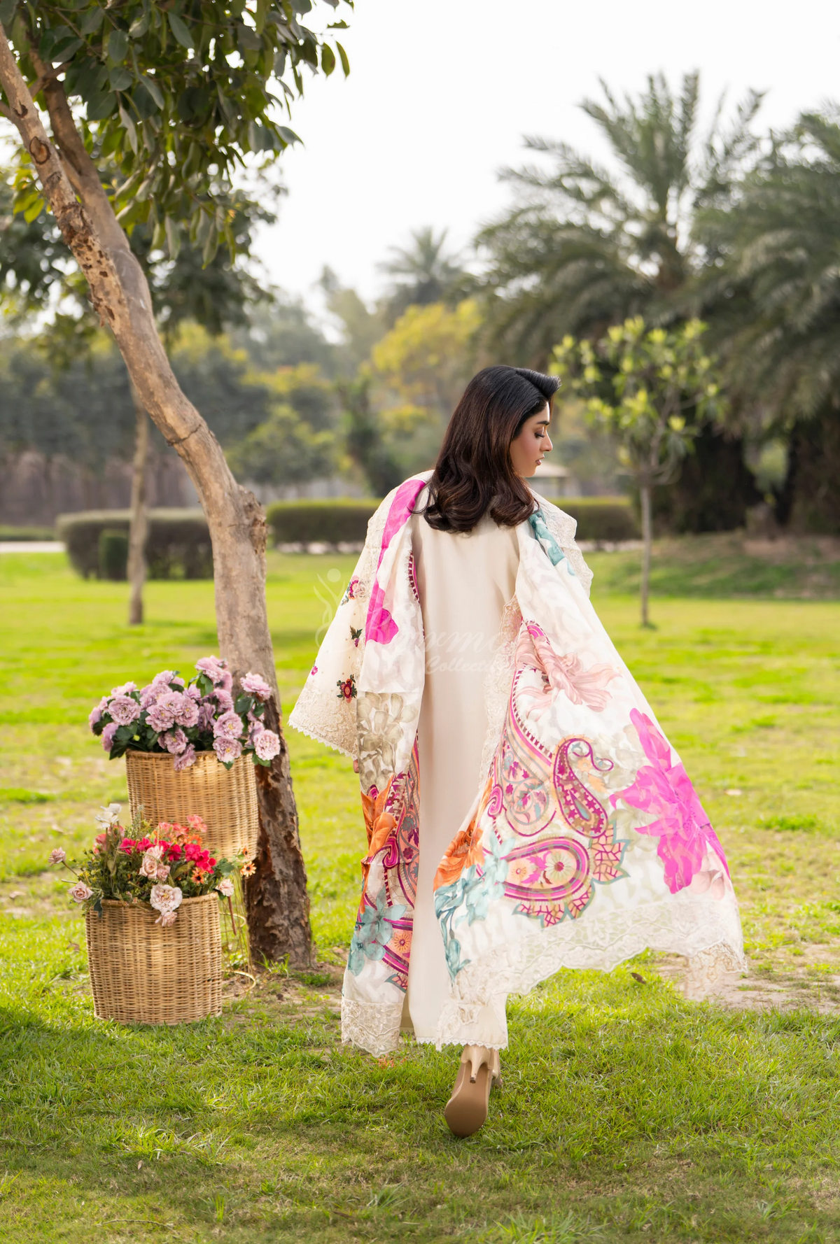 Chaand-Raat BY Karma Collection IVORY BLOOM KC-1553