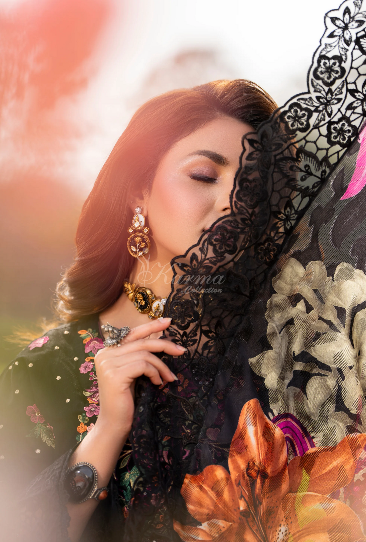 Chaand-Raat BY Karma Collection PALE GREEN KC-1553