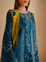 Saqqara-fall-winter Stitched 166 - A | 3 PC EmbroideredKotrai