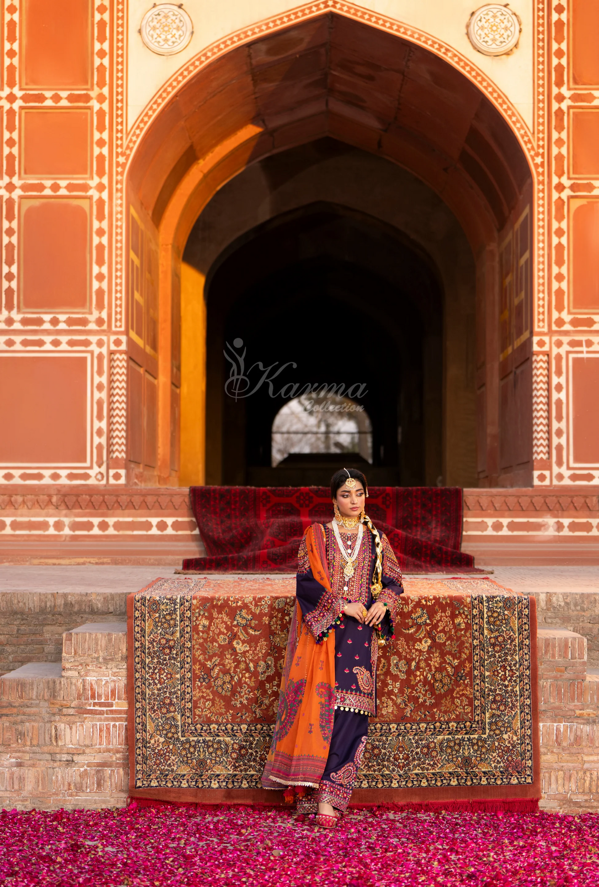 Chaand-Raat BY Karma Collection AMETHYST KC-1551