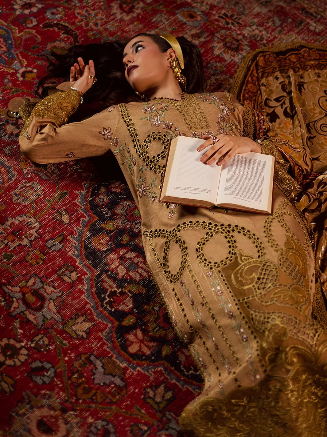 Amelia Luxury Winter '25 CK-006 | 3 PC Kotrai