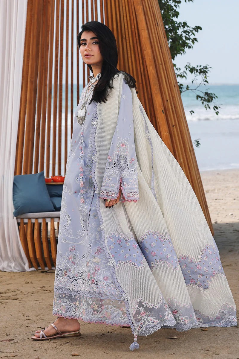 Qalamkar SA-08 Zayna complete outfit Sahil Luxury Lawn 2026 Pakistani suit UK