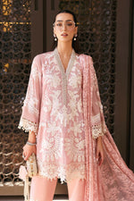 Maria B Stitched Embroidered Luxury Lawn 3 Piece Suit D-2603-A- Eid Collection