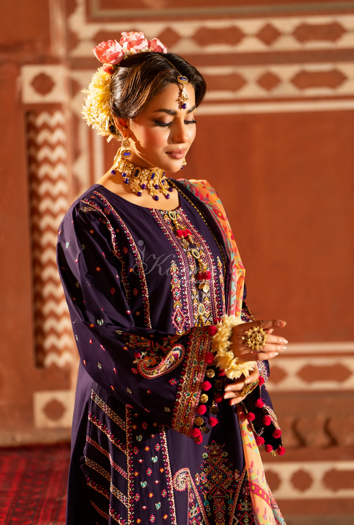 Chaand-Raat BY Karma Collection VIOLEТ KC-1555