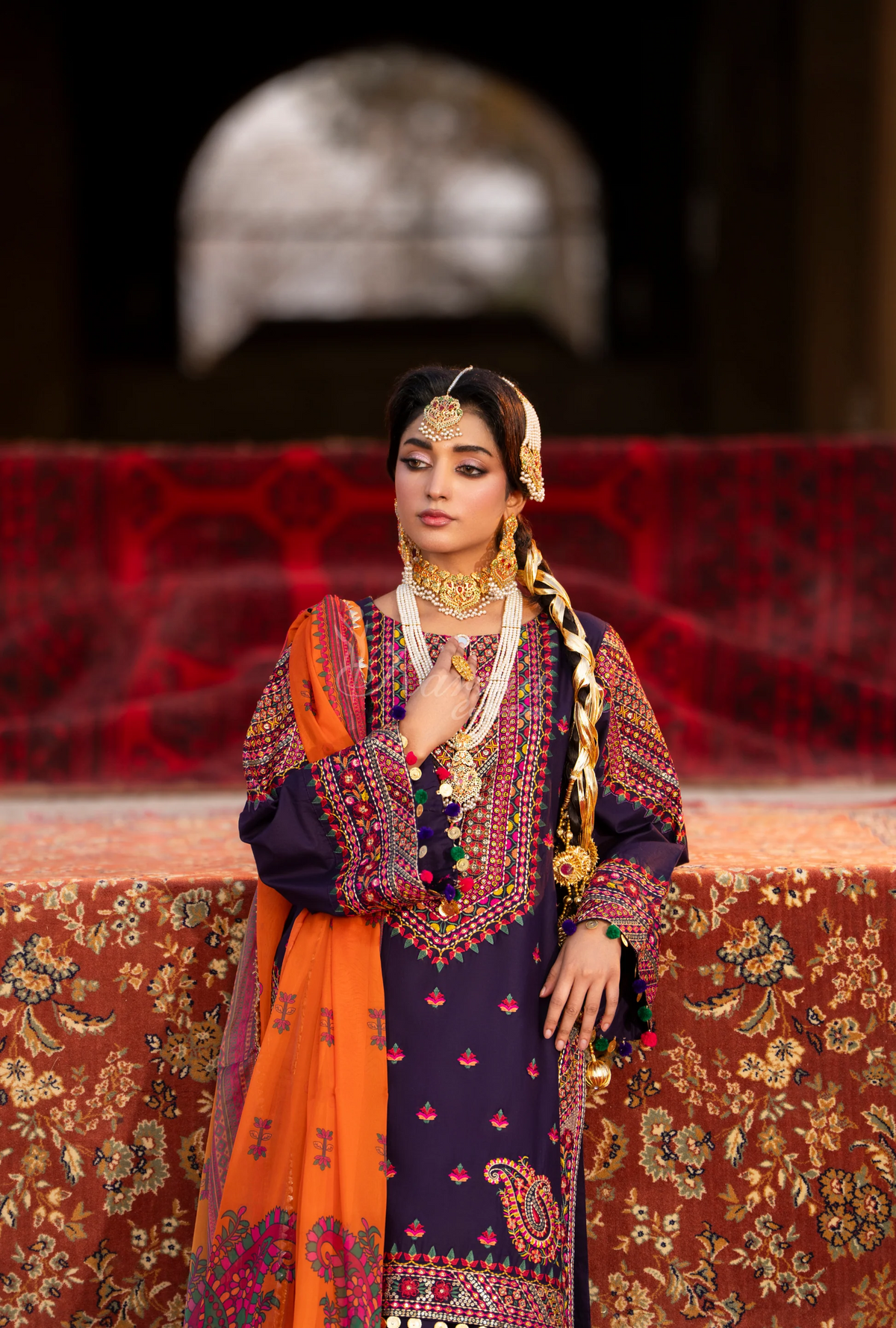 Chaand-Raat BY Karma Collection AMETHYST KC-1551