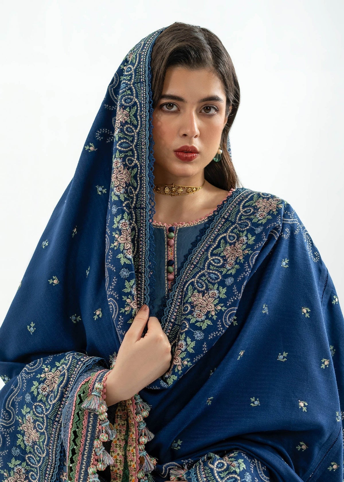 Hussain Rehar Saya khaddar Stitched