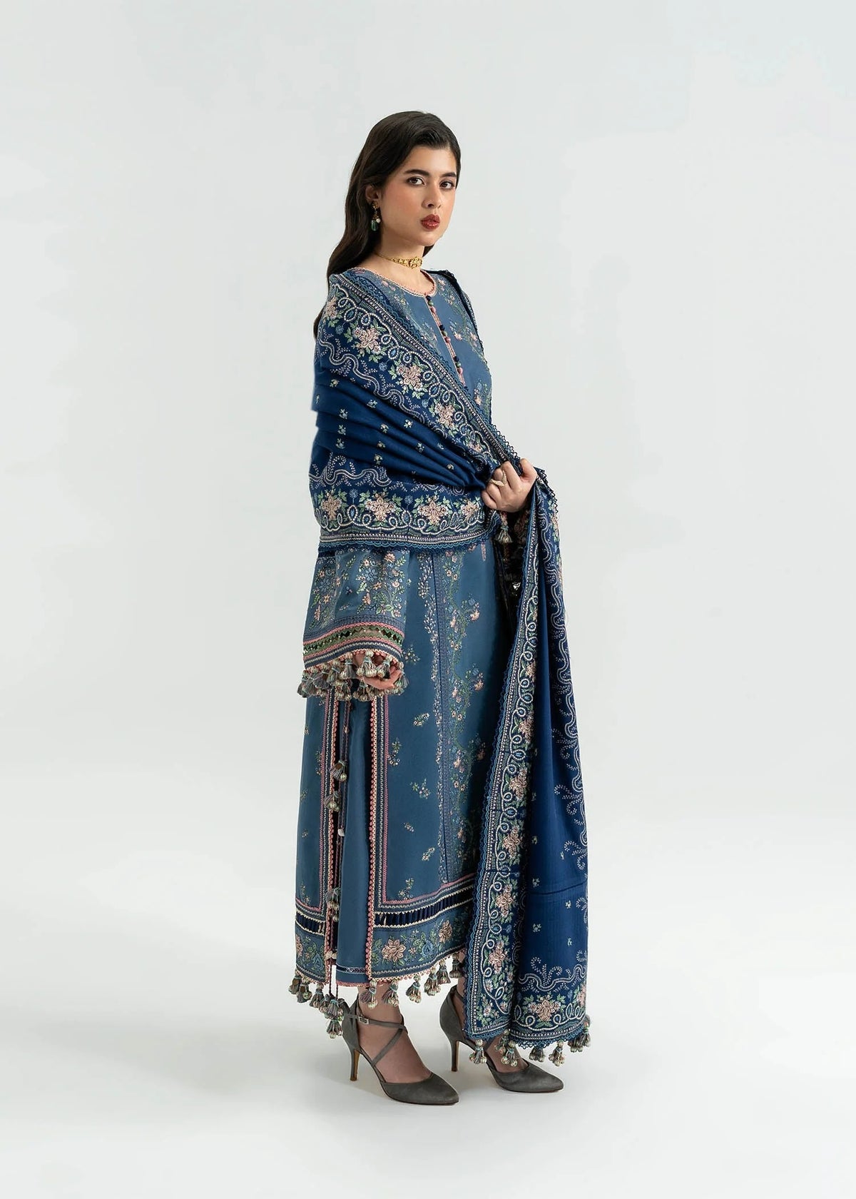 Hussain Rehar Saya khaddar Stitched