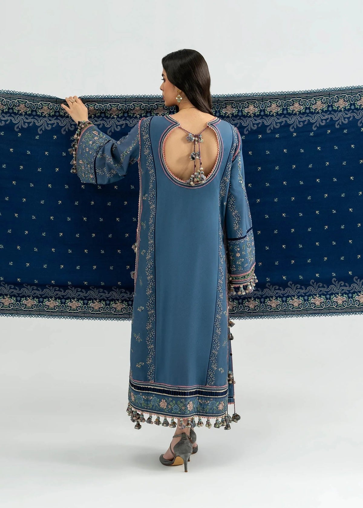 Hussain Rehar Saya khaddar Stitched