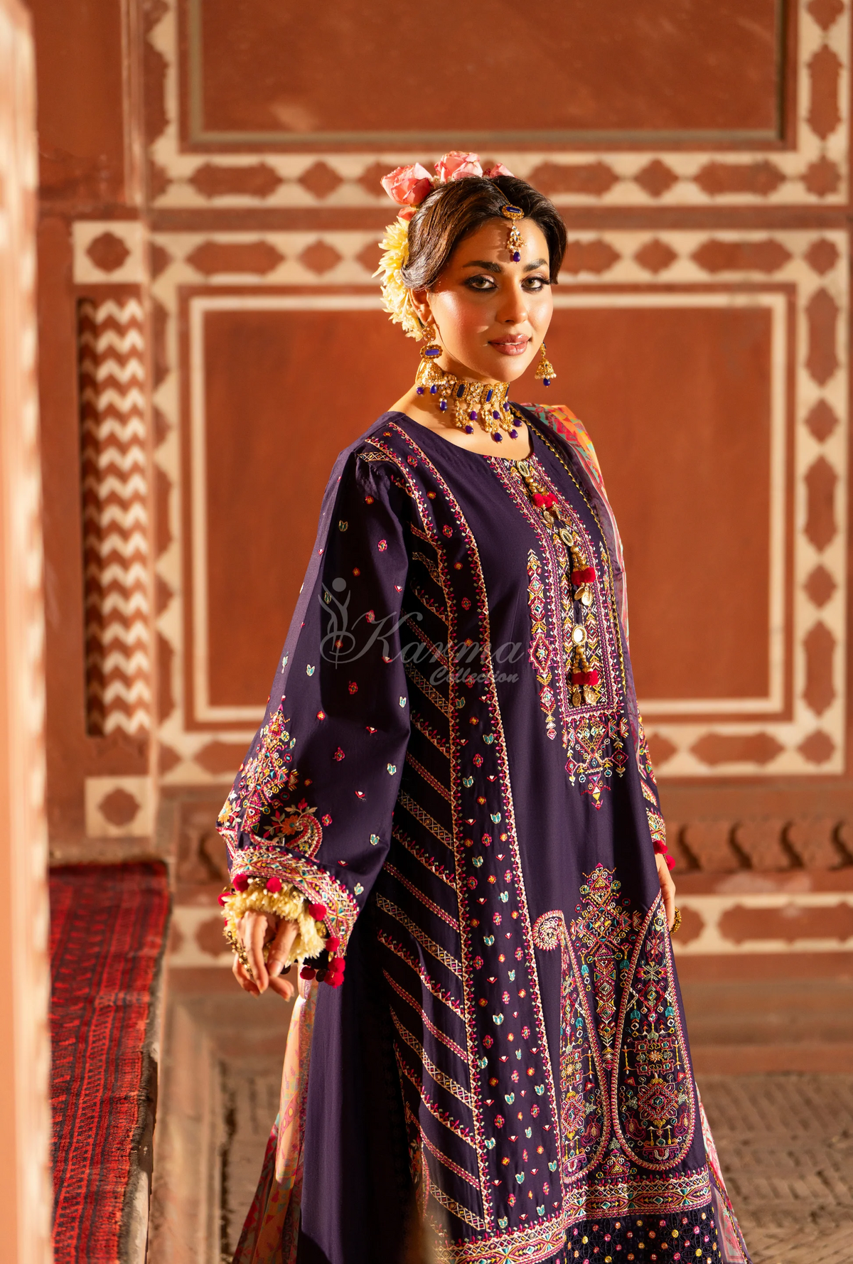 Chaand-Raat BY Karma Collection VIOLEТ KC-1555