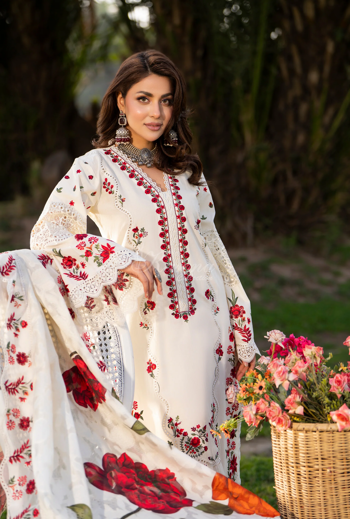 Chaand-Raat BY Karma Collection SWAN PETAL KC-1549