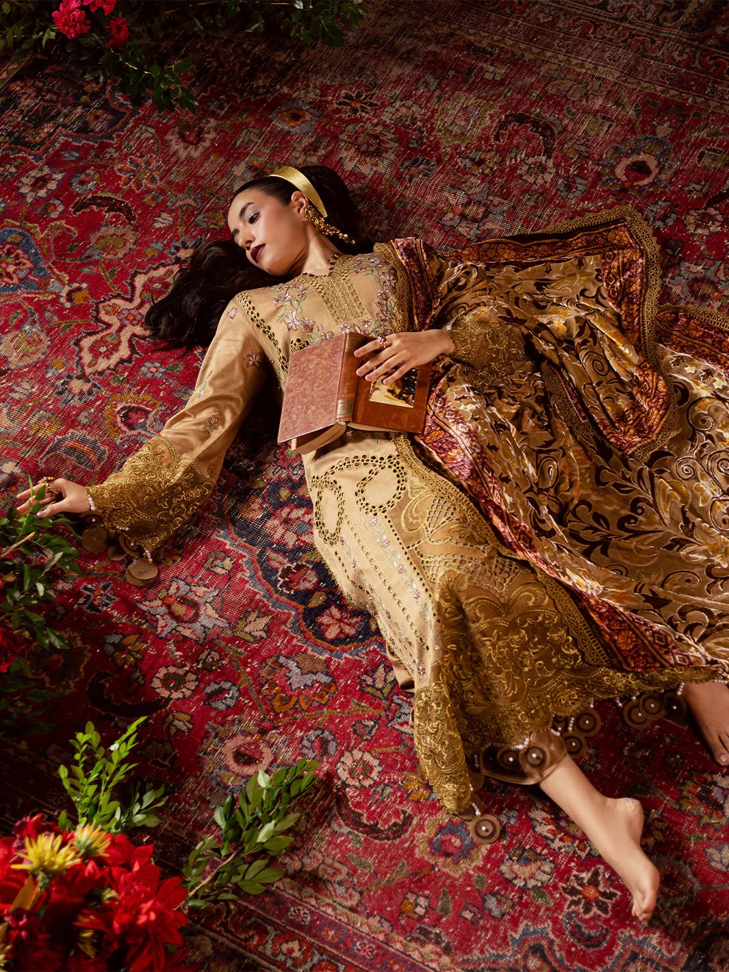 Amelia Luxury Winter '25 CK-006 | 3 PC Kotrai