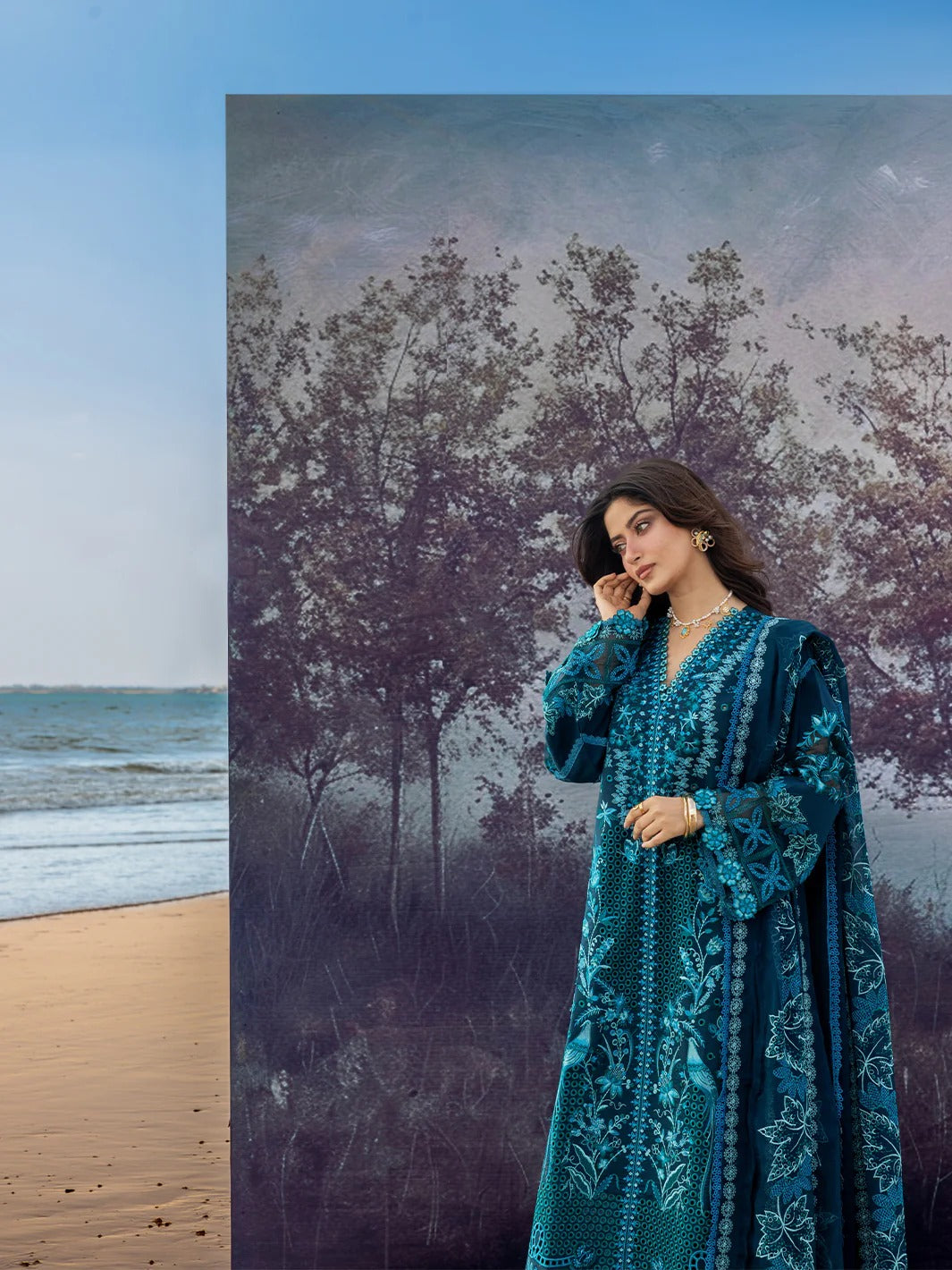 Eid 2026 Sirene Luxury Lawn Stitched S-04