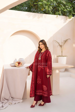 Winter Luxury 3 Piece Embroidered Mishaal Karma CollectionEMBER SKU:KC-1537