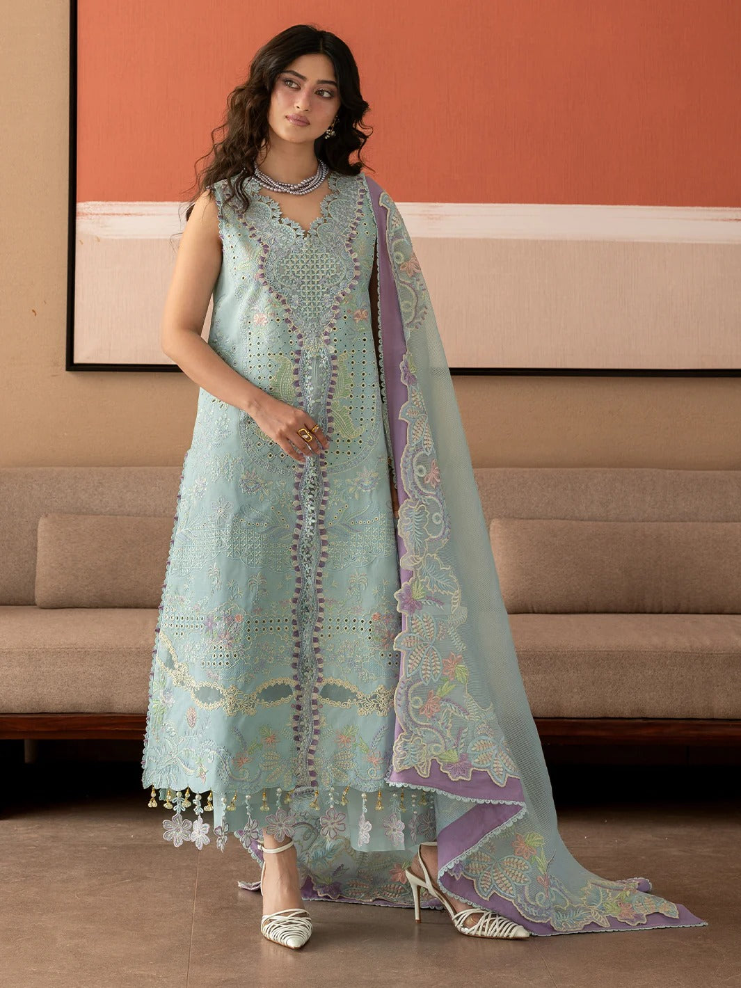 Eid 2026 Sirene Luxury Lawn StitchedS-013