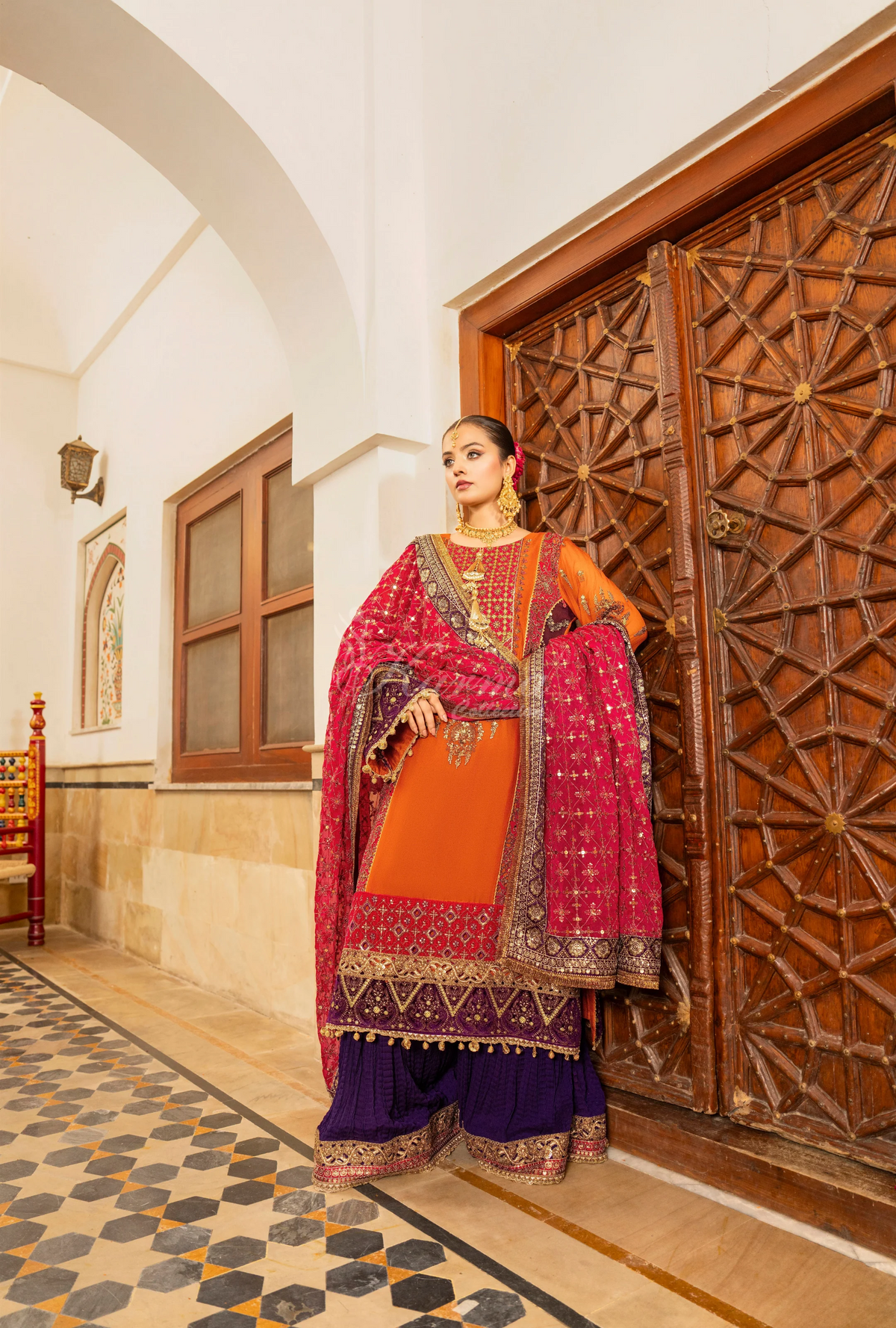 Festive Edit 2026 Karma Collection JAHAN-ARA MULTI -B F-500