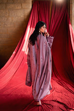 Florent shades-of-winter 3 piece stitched suit Embroidered Shirt With Embroidered Shawl FWS - 5A