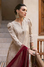 MARIA B Voyage Luxe Eid Lawn 2025 Original stitched Embroidered Suit DS-2511-B